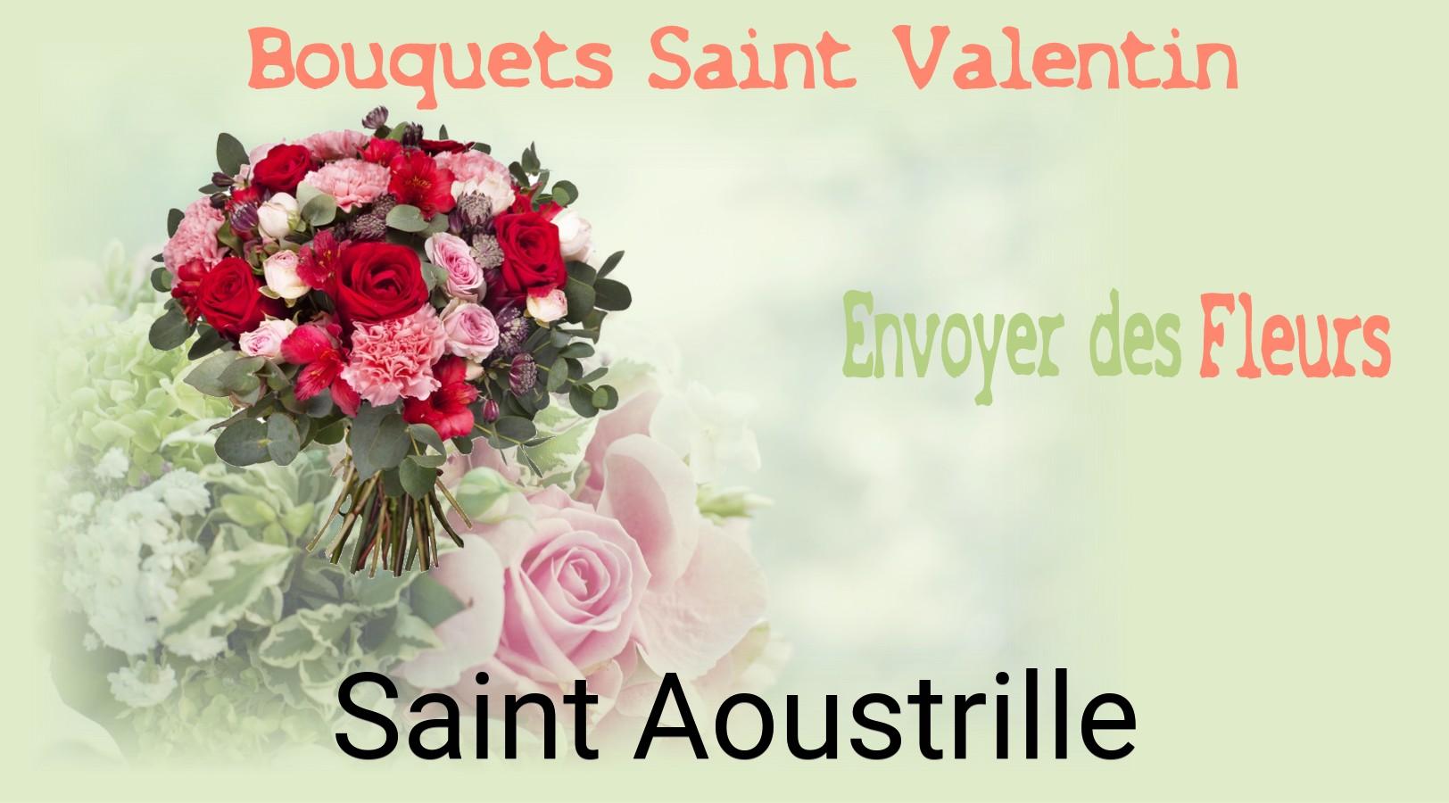 Roses de Saint-Valentin livrées à Saint-Aoustrille